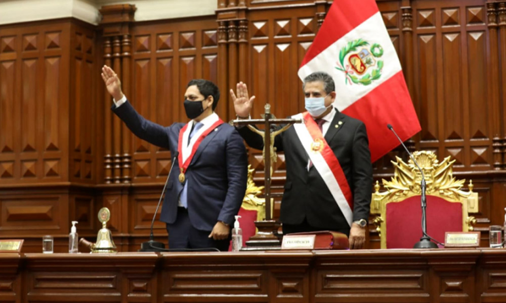 Manuel Merino, nuevo presidente del Perú