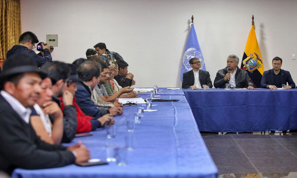 Ecuador: Gobierno deroga decreto que eliminaba subsidio a combustibles y se anuncia el fin de las protestas