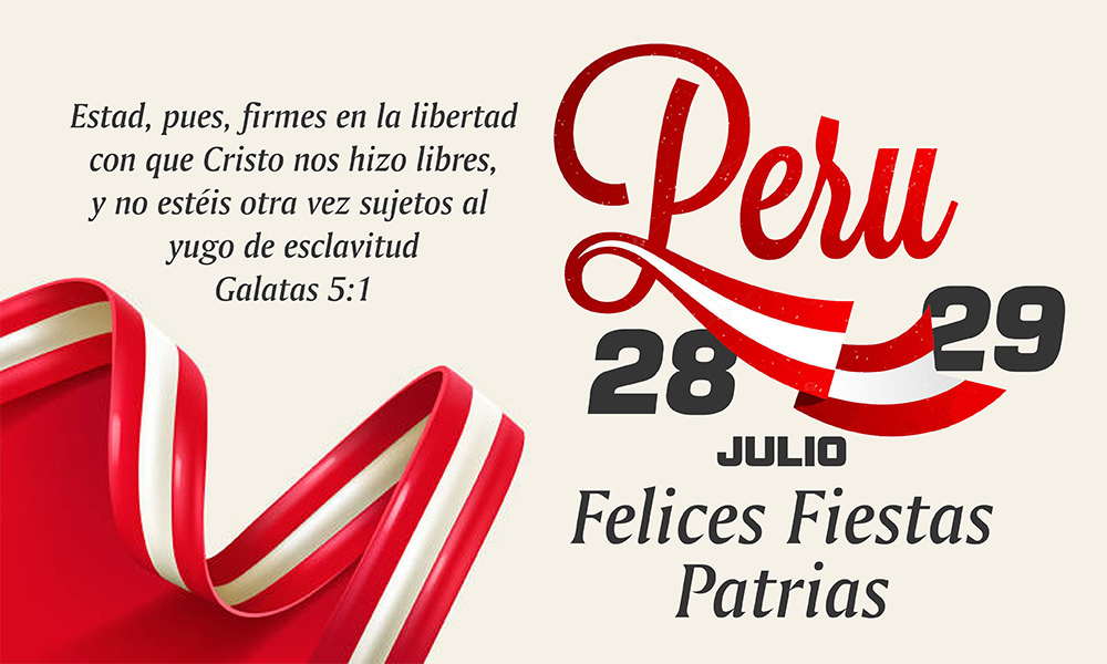 Felices Fiestas Perú