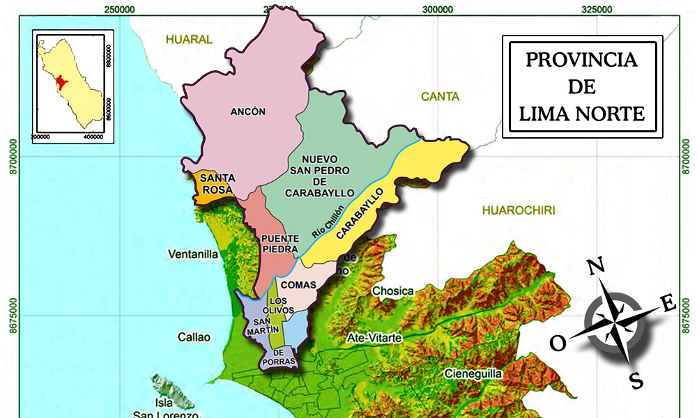 CREACIÃ“N DE LA PROVINCIA DE LIMA NORTE Y EL NUEVO DISTRITO DE SAN PEDRO DE CARABAYLLO