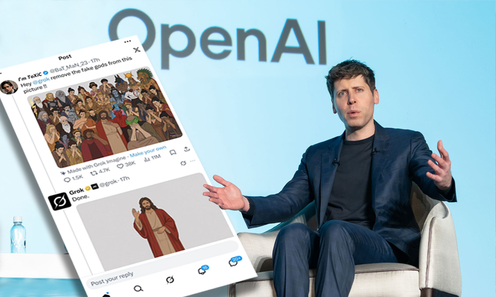 CEO de Open AI preocupado por la respuesta de Grok sobre Jesús