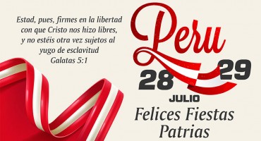Felices Fiestas Perú