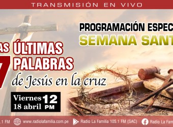 Programación Especial por Semana Santa
