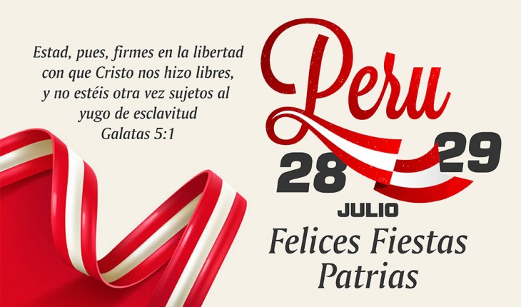 Felices Fiestas Perú